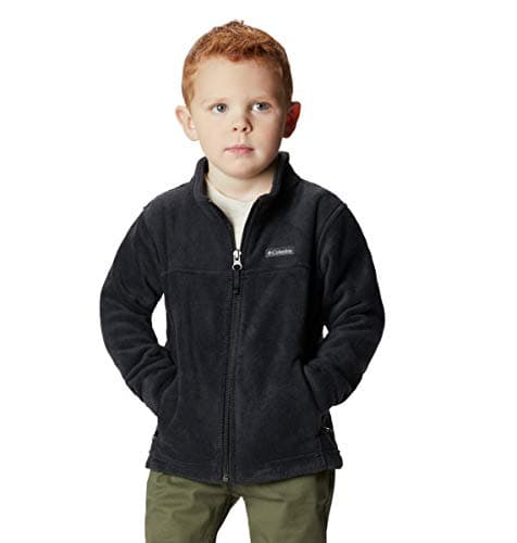 Columbia Youth Boys Steens Mt II Fleece, Black, Medium
