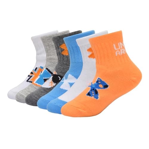 Under Armour 6PK UA GAME TIME ESSENTIAL QUARTER SOCKS