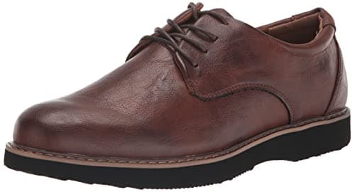 Deer Stags Men's Walkmaster Plain Toe Oxford1 S.U.P.R.O. 2.0 Memory Foam Leather Classic Comfort Oxford