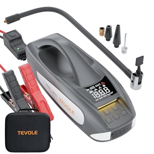 6000A Heavy Duty Jumper Starter with Sturdy Case