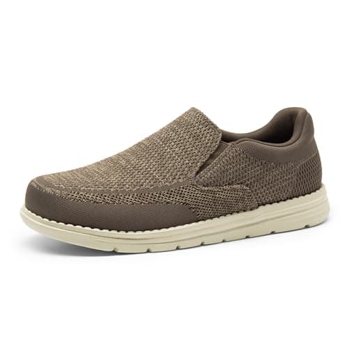 Bruno Marc Men's Slip-on Loafers Casual Lightweight Stretch Shoes,Size 12,Sand,BMUMLS2520