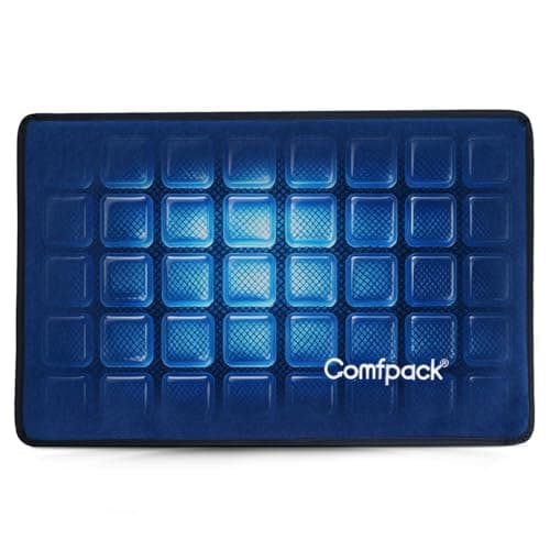 Comfpack 60-Minute Long Lasting Ice Packs for Injuries Reusable,13.4 × 8.6"