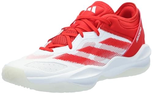 Adidas Unisex-Adult Adizero Select 2.0 Low Trainers, White/Red/White, 8.5