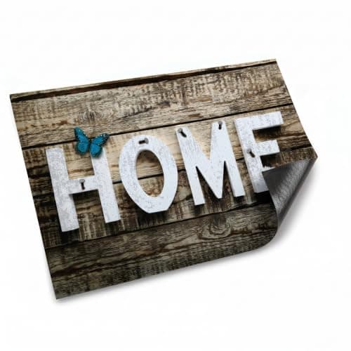 Valia Home Floor Mat - for Indoor and Outdoor Use - Doormat - Non-Slip - Front Door Shoe Scraper - Size: 17x29