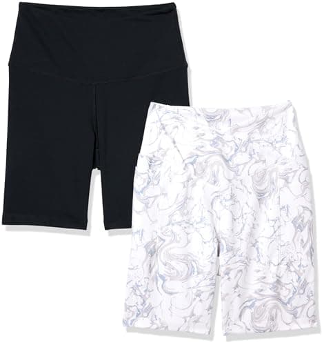 Danskin Women's 2-Pack 7" Active Bike Shorts