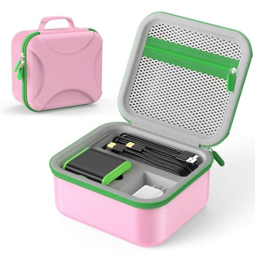 Carrying Case for Leapfrog LeapMove Active Learning Video Game System, Hard Storage Bag with Organized Compartments for Leap Move Game Console, Cables, Accessories