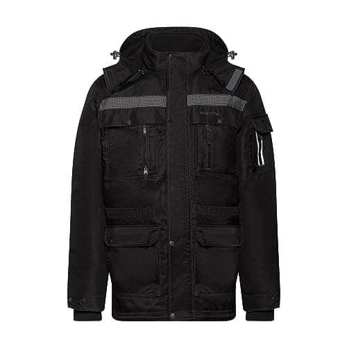 Arctix Men's Performance Tundra Jacket With Added Visibility, Black, Medium
