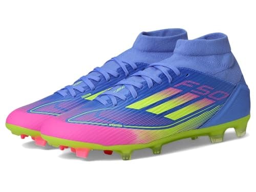 adidas Womens F50 League Firm GroundMulti Ground Mid Soccer Cleats - Blue - Size 11.5 M