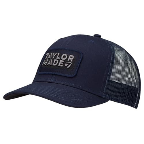 TaylorMade Golf Men's Standard Retro Trucker HAT, Navy, Extra Small