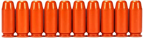 A-Zoom 40 S & W SNAP Cap, Orange, 10PK, (15414)