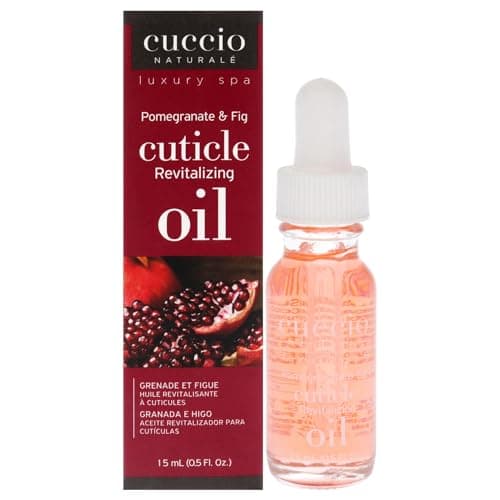 Cuccio Naturale Cuticle Oil - Revitalizing Pomegranate & Fig - Repairs Skin & Nails - 0.5 Oz