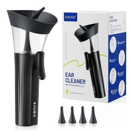 KAUGIC Ear Wax Cleaner - One-Hand Ear Wax Removal Kit