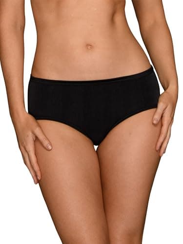 Vanity Fair Women's Illumination Hipster Panty 18107, Midnight Black, Large/7