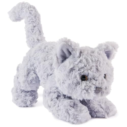 GUND Bootsie English Blue Kitten Plush Toy, Premium Cat Stuffed Animal for Ages 0 and Up, Gray, 9”