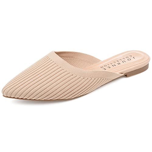 Journee Collection, Womens, Aniee Mule, Clay, 8, Medium