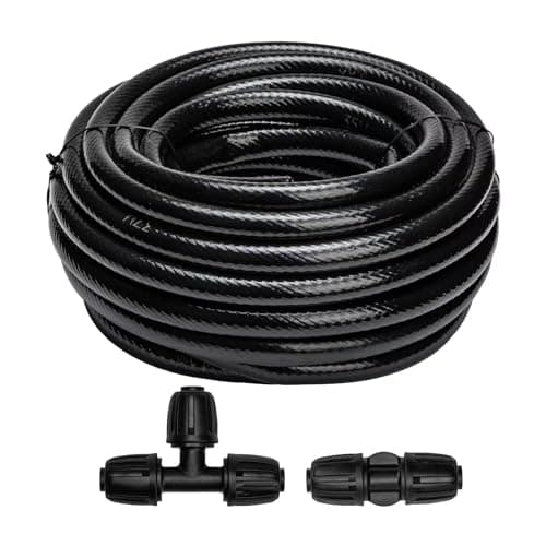 Maotong 20 FT 1/2 inch Drip Irrigation Tubing Main Line Hose for Garden Irrigation System