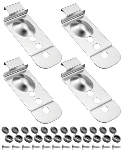 DD98-01051C Dishwasher Installation Bracket Kit Fit for Samsung DW80M9960UG/AA-00 DW80M9550UG/AA-00 DW80M9550US/AA-00, 4Pcs