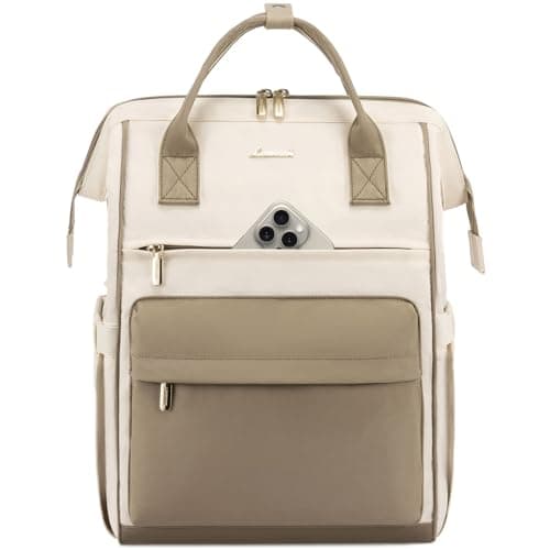 LOVEVOOK Laptop Backpack for Women,15.6 Inch Work Teacher Nurse Bag,Business Computer Backpack Purse with USB Port,Stylish Casual Daypack for Travel