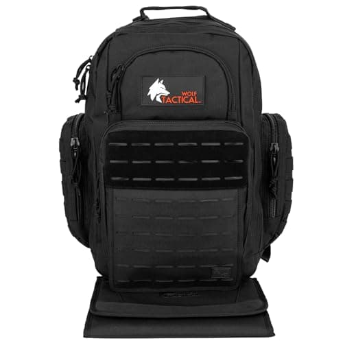 WOLF TACTICAL Diaper Bag Backpack for Dads – Large Capacity, Includes Changing Mat