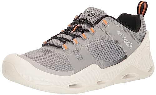 Columbia Men's PFG Pro Sport, Steam/White, 14