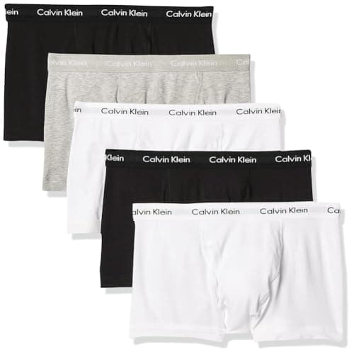 Calvin Klein Mens Cotton Stretch 5-Pack Trunk