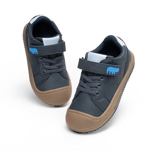 DREAM PAIRS Toddler Sneakers Boys Girls Casual Shoes Kids Storybook Lightweight Walking Skate Shoes,Size 4 Toddler,Navy,SDFS222K