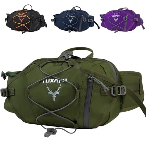 Tuxapo Fanny Pack for Men Women Multifunctional Cycling Waist Packs Running