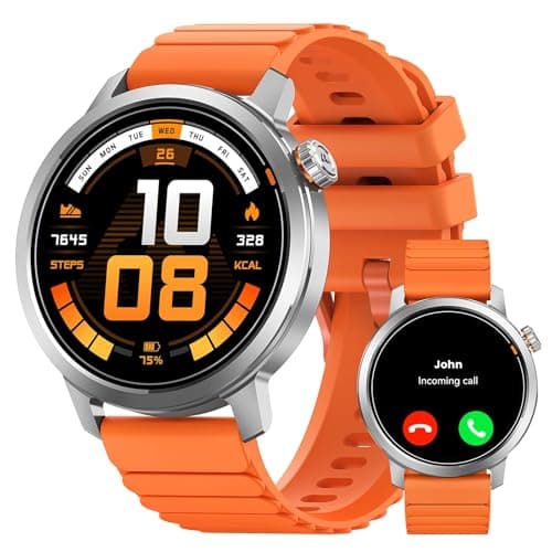 KOSPET Smart Watch for Women 1.43" AMOLED Smartwatch with 175+ Sport Modes, 25 Days Battery, IP68 Waterproof, 24/7 Heart Rate & Sleep Monitor, Bluetooth Call (Answer/Make)