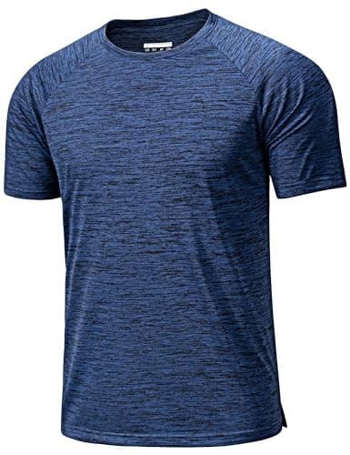 TACVASEN Mens Gym Shirts Short Sleeve Quick Dry Workout Running T-Shirts