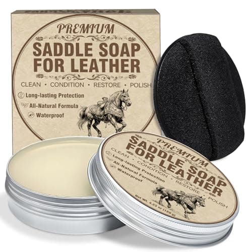 Leather Care for Leather Boots, All-Natural Leather Cleaner and Conditioner