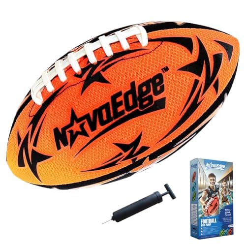 Hydro Water Football – 9.25in Waterproof Pool Football with Real Double Laces, Lightweight Grip Ball for Kids, Teens & Adults – Great for Beach, Lake, Outdoor Games – Fun Birthday or Easter Gift