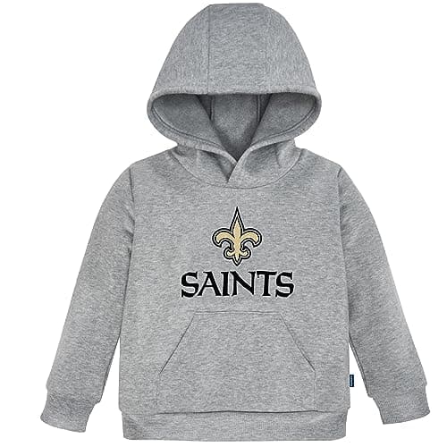Gerber NFL Toddler Boys' Fleece Hoodie, New Orleans Saints, 2T Team Color