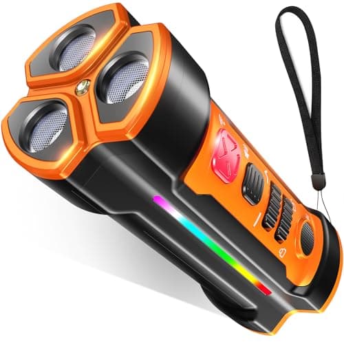 Chwwen Dog Bark Deterrent Devices 2026 Release Anti Barking Device for Dogs Barking Silencer in 55FT 3X Head Anti Bark Device with Flashlight &Party Flashlight Portable Training Tool