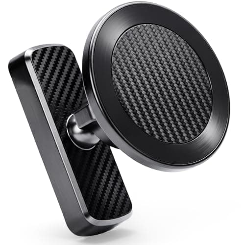 HOOKED ON GOLF Cart Phone Holder Mangetic Black for All Golf Carts, Strong Phone Holder Mount for Golf Cart, Unique Golf Gift for Him, Golf Accessories Essentials Gadgets Fits EZGO, Club Car