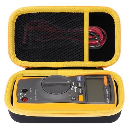 Peyyargo Storage Case Compatible with Fluke 117/116 / 115/114 / 113 Digital Electrician Utility Multimeter