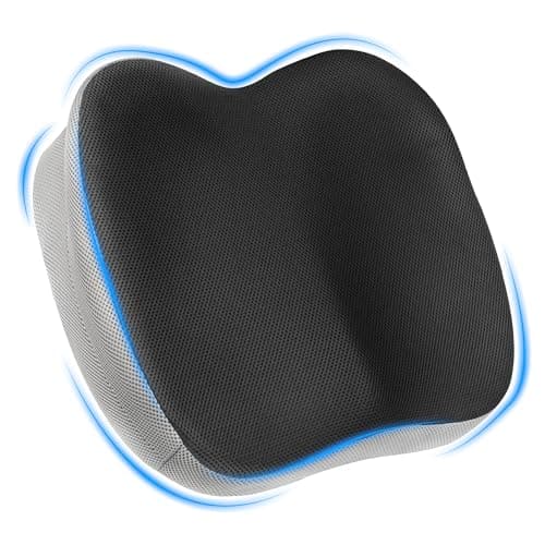 Allaboutsla Car Seat Cushion for Driving, Car Seat Pillow for Short Drivers