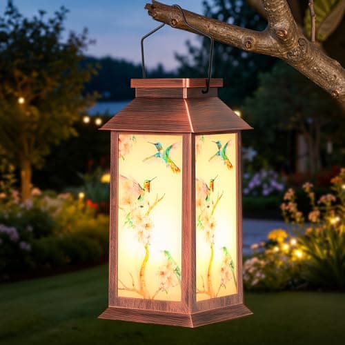 OxyLED Hummingbird Solar Lantern Outdoor Waterproof Hummingbird Solar Light