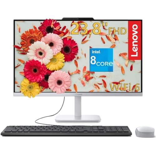 Lenovo 2026 24" FHD All-in-One Desktop Computer 16GB RAM 1TB PCIe SSD