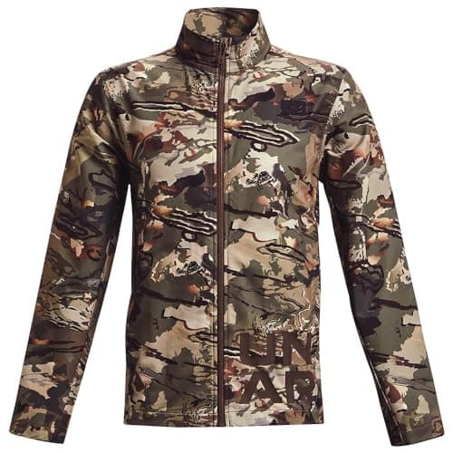 Under Armour mens Hardwoods Graphic Jacket, Ua Barren Camo (999)/Black, X-Large
