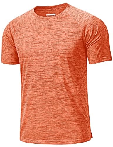 TACVASEN Mens Athletic Shirts Dry Fit Workout Short Sleeve Running TShirts