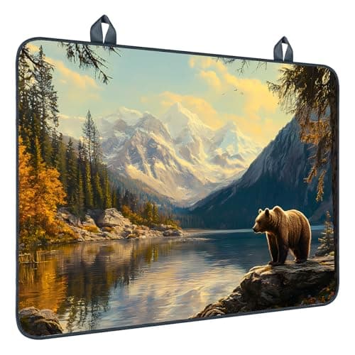 Nuxovilar Mountain Lake Stove Cover Diatom Mud 20.47x28.34 In