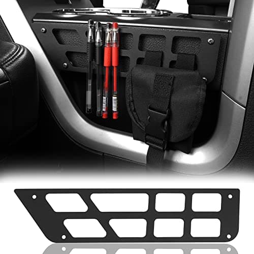 Hooke Road F150 Interior Storage Accessories Center Console MOLLE Panel Compatible with Ford F-150 09-14 Pickup Trucks